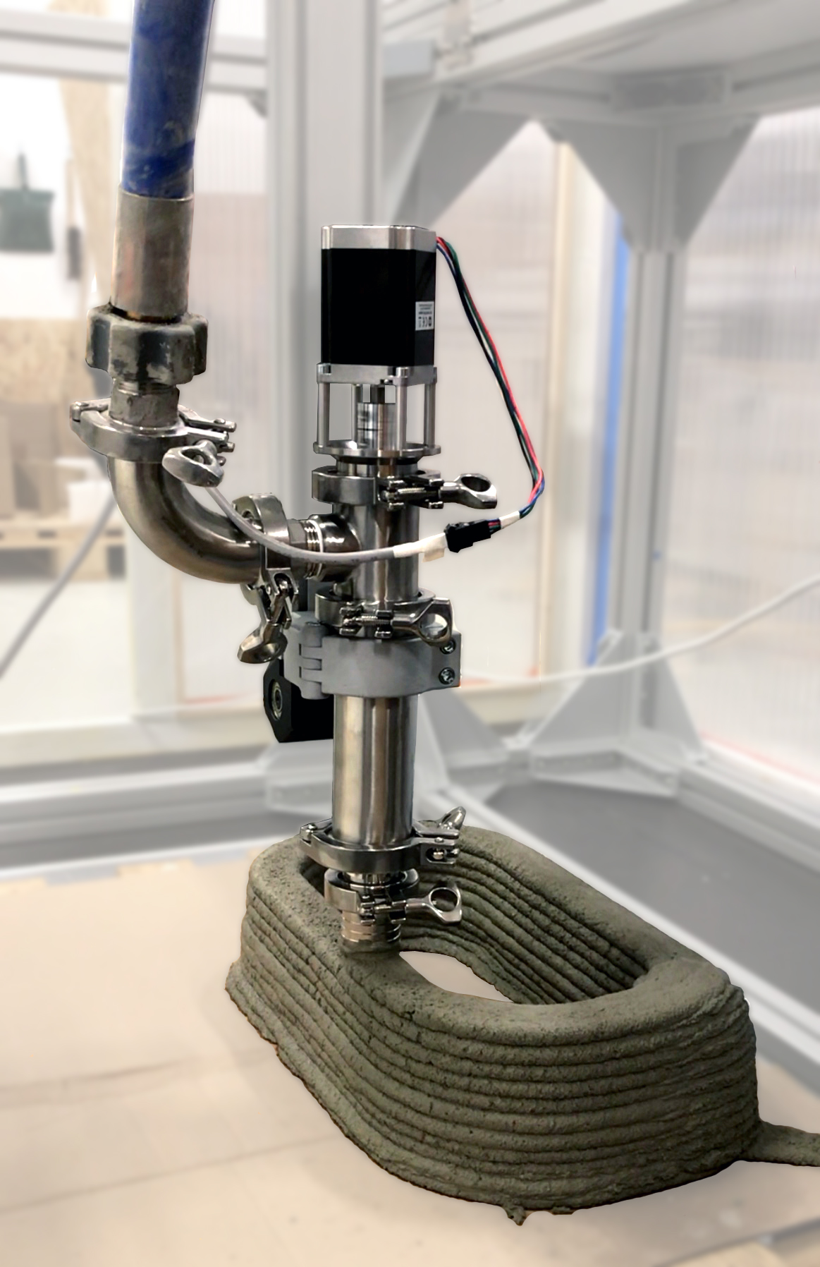 Laboratory Concrete 3D Printer